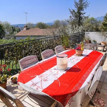 Сasa de vacaciones 120 M With Terrace-Garden-Piscine Cagnes-sur-Mer